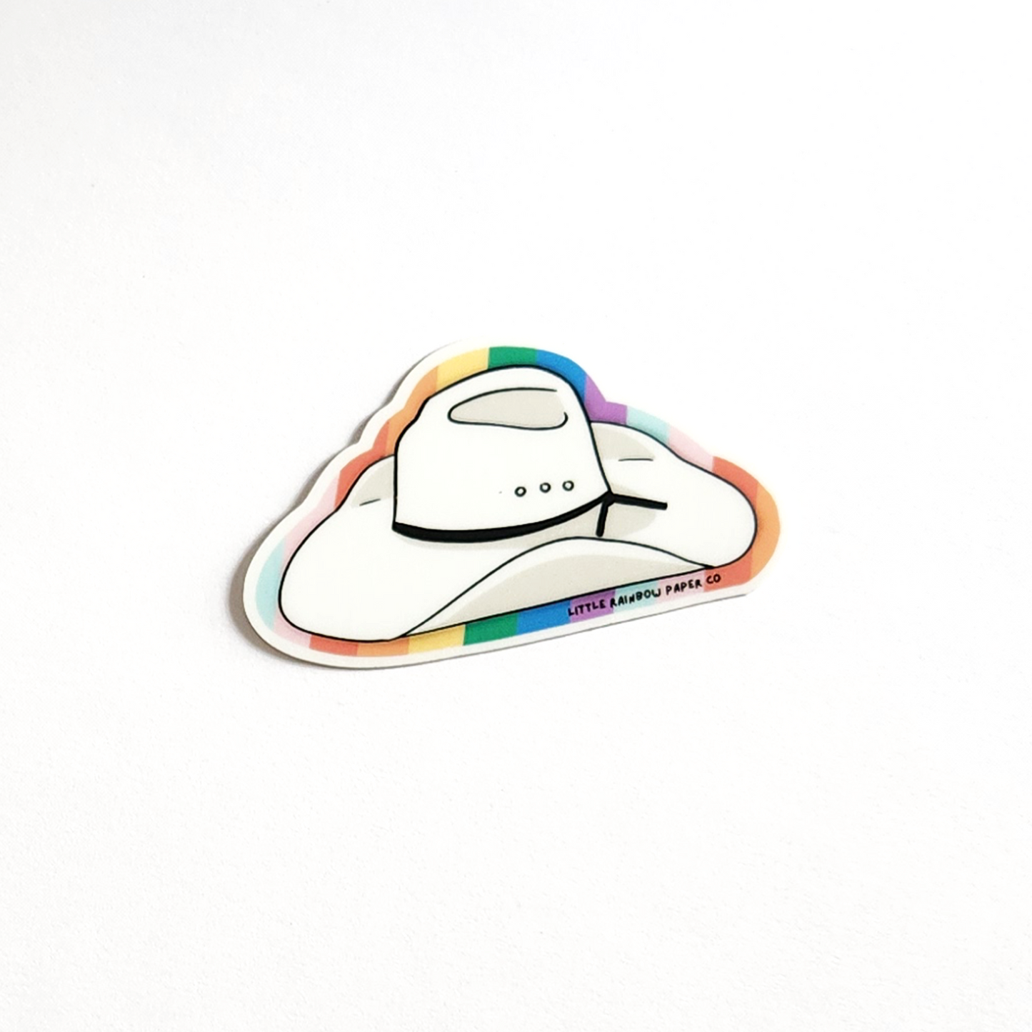 Pride Cowboy Hat Sticker