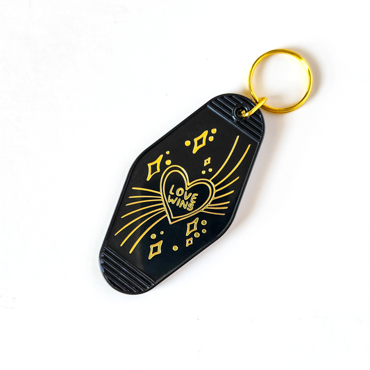 Love Wins Keychain