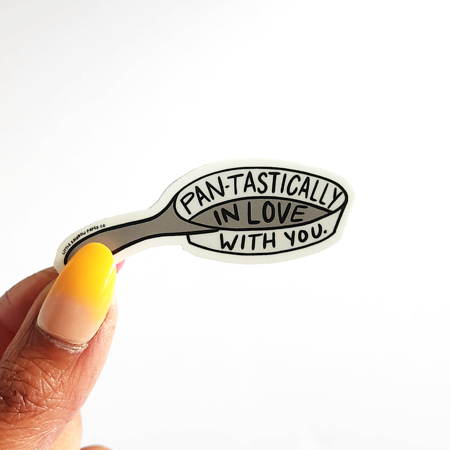 Pan-Tastically In Love Sticker