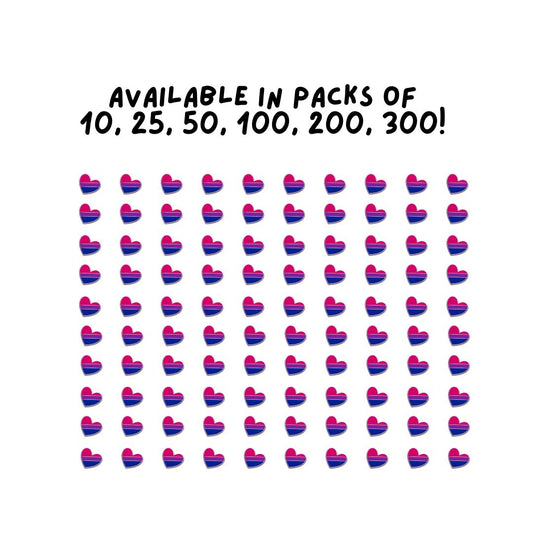 Bi Heart Pin