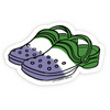 Genderqueer Pride Crocs Sticker