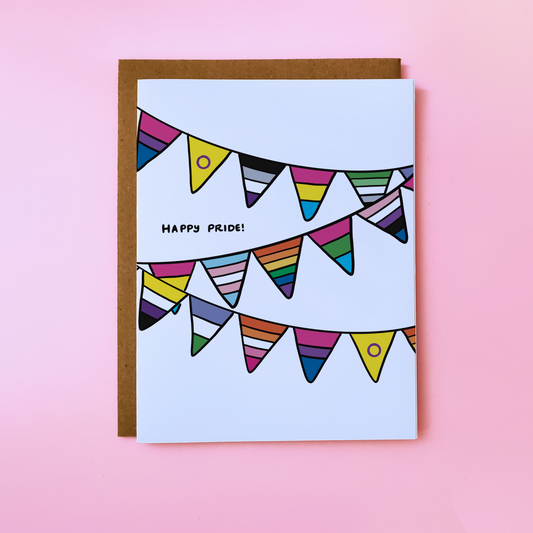 Happy Pride Banner Card