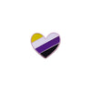 Non Binary Heart Pin