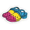 Pansexual Pride Crocs Sticker