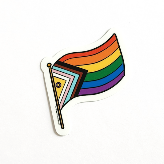Progress Pride Flag Sticker
