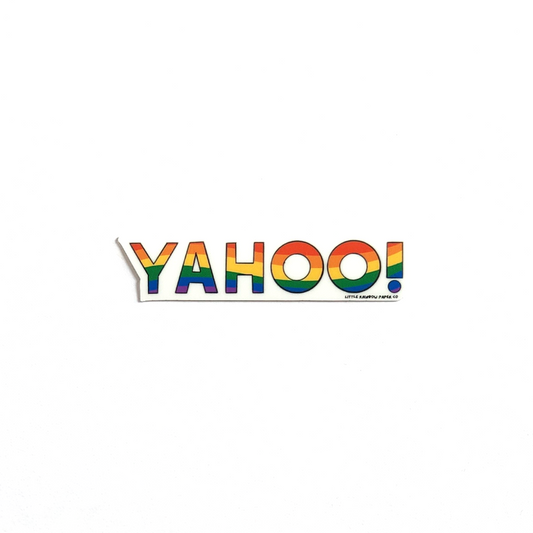 Yahoo Pride Sticker